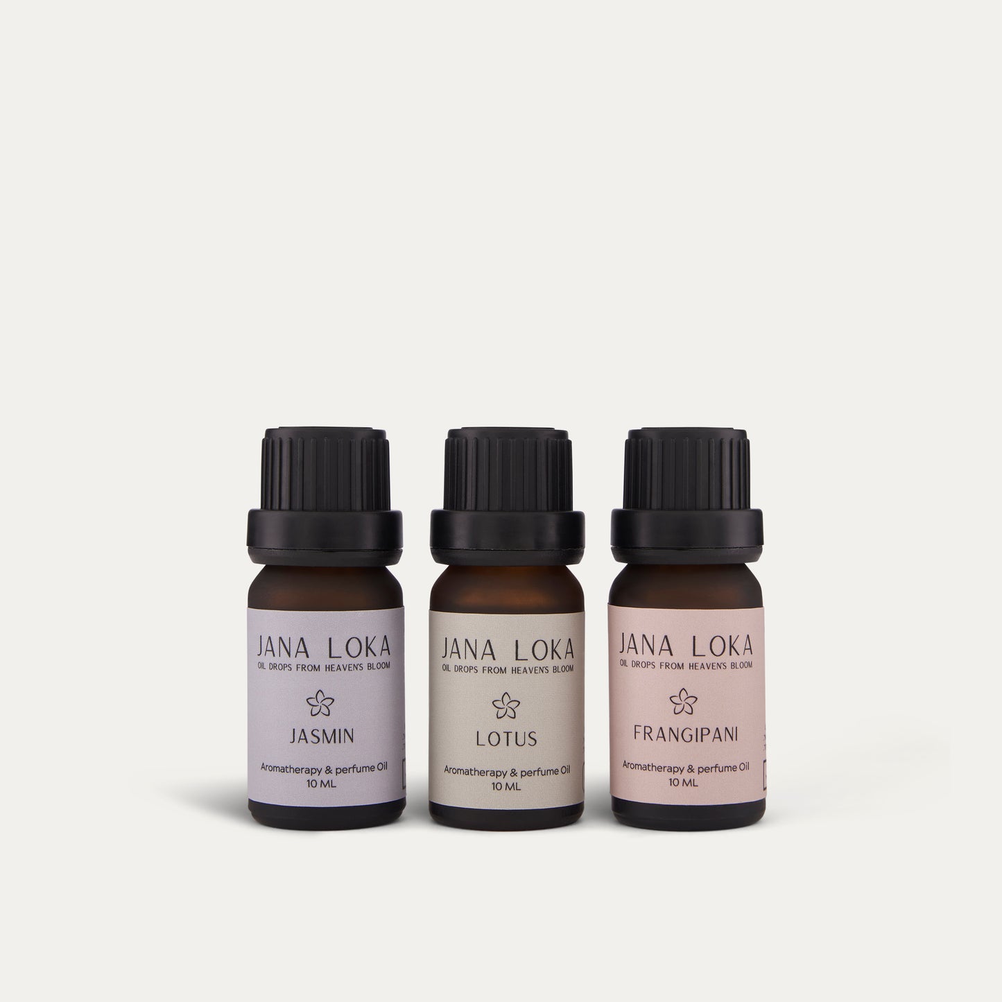 Velvet Bloom Ritual Trio | Lotus, Jasmine & Frangipani - סט שמן לוטוס, שמן יסמין, שמן פראנג'יפאני