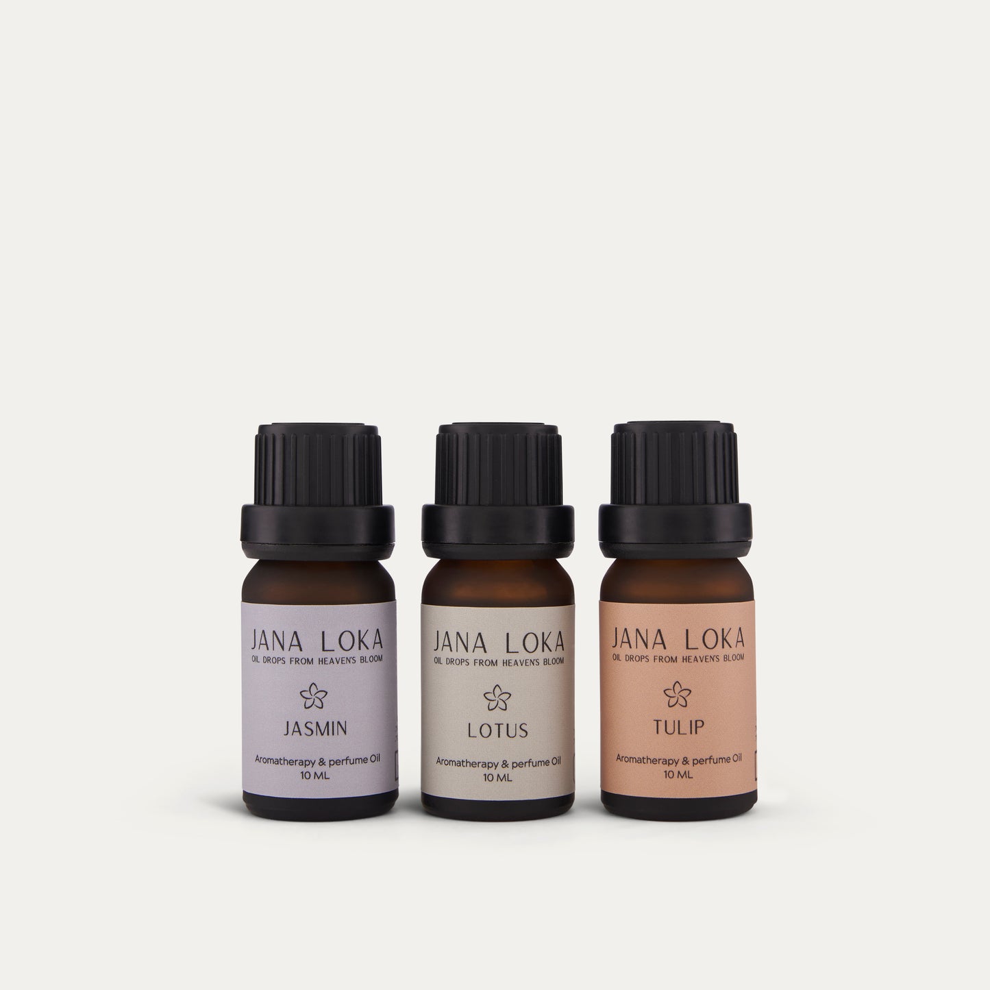 Signature Floral Ritual Trio | Lotus, Jasmine & Tulip - סט שמן לוטוס, שמן יסמין, שמן טוליפ